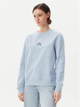 Calvin Klein Jeans Calvin Klein Jeans Bluză Gradient Monologo J20J225360 Albastru celest Regular Fit