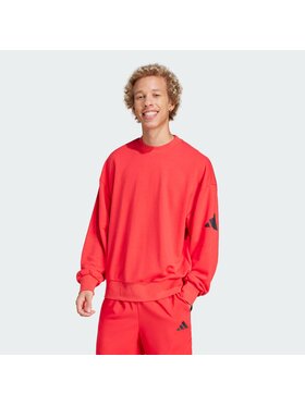 adidas adidas Longsleeve 139715 Czerwony Loose Fit