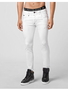 PHILIPP PLEIN PHILIPP PLEIN Jeans 10219 Bianco Skinny Fit