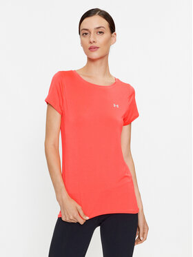 Under Armour Under Armour Majica Ua Hg Armour Ss 1328964 Rdeča Fitted Fit