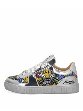 PHILIPP PLEIN PHILIPP PLEIN Sneakersy 31465 Stříbrná