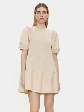 Brave Soul Brave Soul Rochie de vară LDRJ-544AMIEST Bej Straight Fit