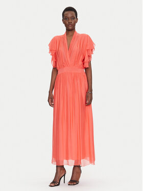 Dixie Dixie Rochie de vară A207W017A Coral Regular Fit