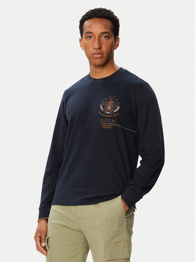 Aeronautica Militare Aeronautica Militare Longsleeve 262TS2573UJ00703 Granatowy Regular Fit