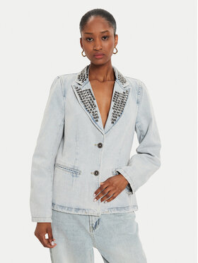 One Teaspoon One Teaspoon Піджак 26469 Голубий Relaxed Fit