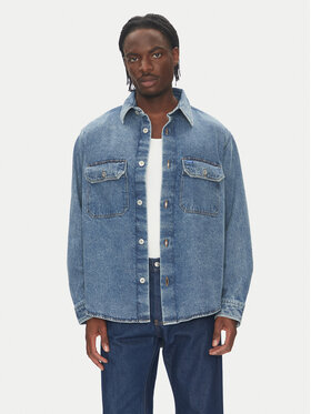 HUGO HUGO Джинсова сорочка Ebolt 50513853 Cиній Oversize