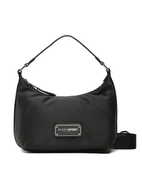 Plein Sport Plein Sport Дамска чанта Small Half Moon Deauville 2110079 Черен