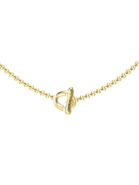Guess Guess Naszyjnik JUBN05371JW Złoty