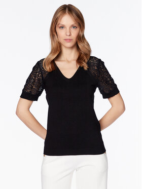 NAF NAF NAF NAF Blusa Maela XENU34 Nero Regular Fit