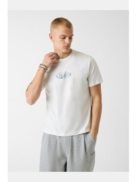 Guess Guess T-Shirt 183248 Bílá Classic Fit