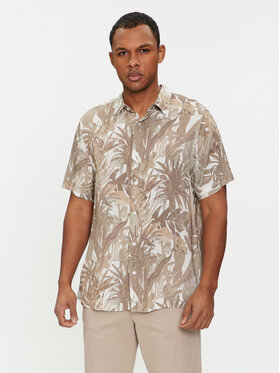 Guess Guess Hemd M4GH76 WD4Z2 Beige Slim Fit