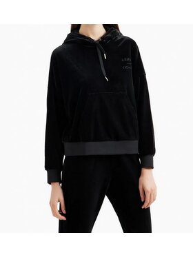 Armani Exchange Armani Exchange Bluza 6RYM45 YJ9WZ 1200 Czarny Oversize