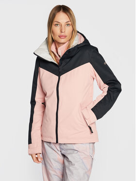 Roxy Roxy Kurtka narciarska ERJTJ03362 Różowy Slim Fit
