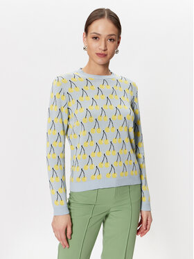 United Colors Of Benetton United Colors Of Benetton Pullover 1094E105O Blau Regular Fit