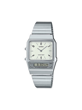 Casio Casio Sat Vintage Edgy AQ-800E-7A2EF Srebrna