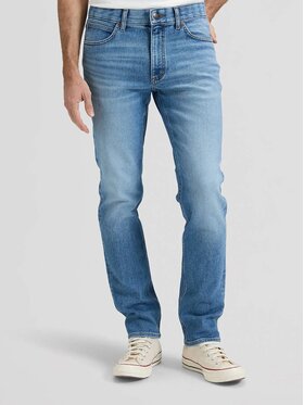 Lee Lee Jeansy RIDER Niebieski Slim Fit