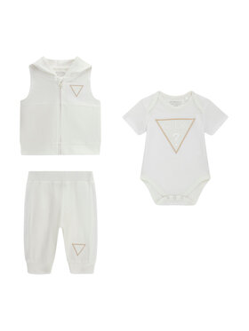 Guess Guess Vaikiškas komplektas H6GW04 K6YW1 Écru Regular Fit