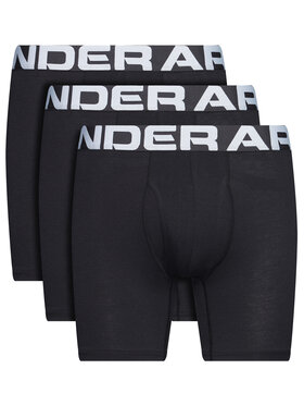 Under Armour Under Armour Komplet 3 par bokserek Ua Charged Cotton Boxerjock 1363617 Czarny