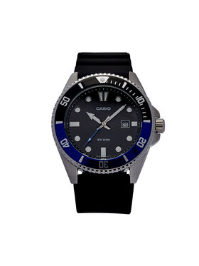 Casio Casio Zegarek Duro Diver MDV-107-1A2VEF Czarny