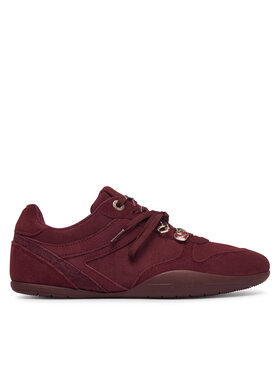 Guess Guess Sneakersy FLFBE2 SUE12 Bordowy