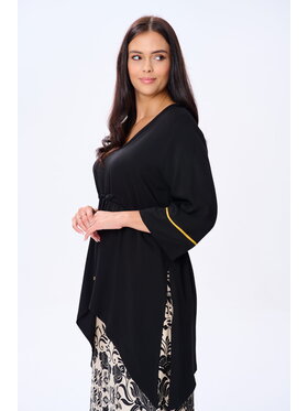 blue shadow blue shadow Bluzka Sofy Czarny Oversize