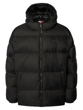 Tommy Jeans Tommy Jeans Пухено яке Essential DM0DM19786 Черен Regular Fit