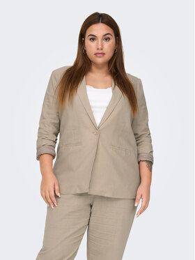ONLY Carmakoma ONLY Carmakoma Żakiet 15280239 Szary Loose Fit