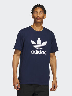 adidas adidas Tričko Adicolor Classics Trefoil T-Shirt IA4814 Modrá Regular Fit
