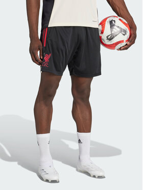 adidas adidas Szorty sportowe Performance Liverpool FC Tiro 25 Competition Czarny Regular Fit