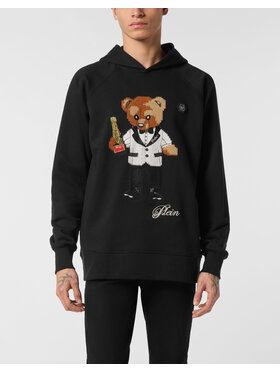 PHILIPP PLEIN PHILIPP PLEIN Mikina 26927 Černá Regular Fit