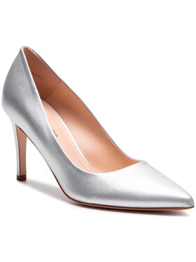 Solo Femme Solo Femme Pantofi cu toc subțire 75403-88-I50/000-04-00 Argintiu