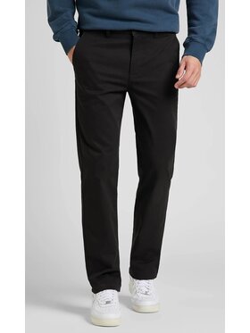 Lee Lee Chinosy Regular Chino Czarny Chino Fit