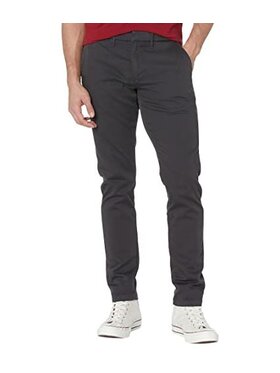 Pepe Jeans Pepe Jeans Kalhoty z materiálu PM211490YE82 990 Šedá Slim Fit
