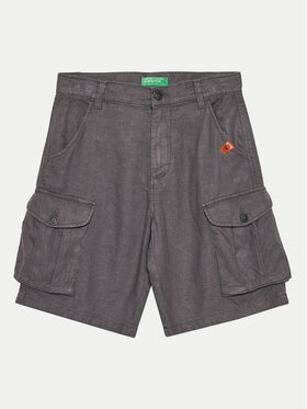 United Colors Of Benetton United Colors Of Benetton Шорти от плат 424RC902X Сив Regular Fit