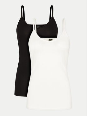 Vero Moda Vero Moda Komplet 2 topów 10171122 Czarny Slim Fit