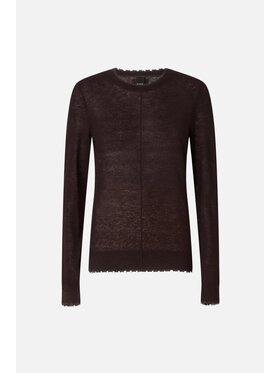 PINKO PINKO Sweter Pamplona Maglia Brązowy Regular Fit