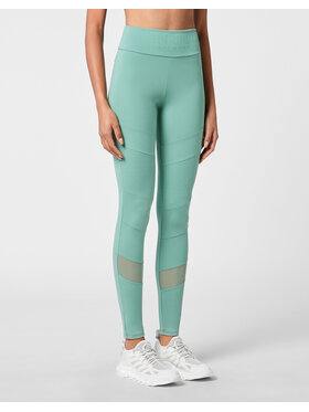 Plein Sport Plein Sport Legginsy 1481 Zielony Active Fit