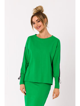 Made of Emotion Made of Emotion Felpa M727 Verde Premium Fit