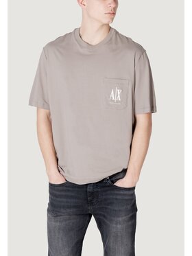 Armani Exchange Armani Exchange T-Shirt XM000366 AF12308 Brązowy Shirt Fit