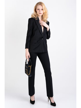 PINKO Pinko Kalhoty z materiálu GALASSIA Černá Slim Fit