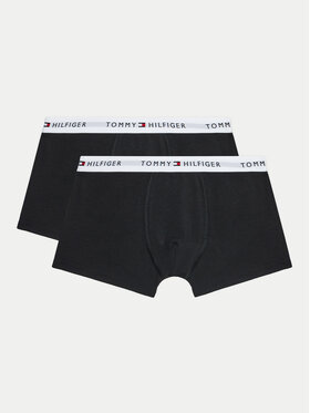 Tommy Hilfiger Tommy Hilfiger Комплект 2 чифта боксерки UB0UB00549 Черен