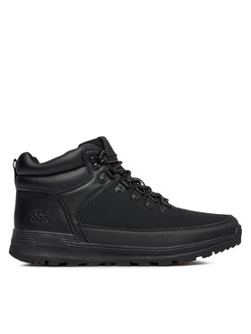 Kappa Kappa Schnürstiefeletten Logo Monsi Md 304SHK0 Schwarz