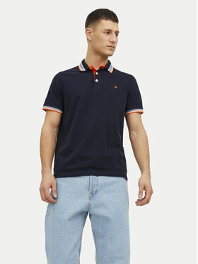 Jack&Jones Jack&Jones Tricou polo Paulos 12136668 Bleumarin Slim Fit