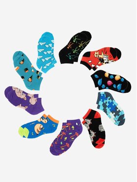 Urban Socks Urban Socks Zestaw 10 par stopek męskich Zestaw 10 Par Skarpet Stopek Urban Socks Set Mix MS05 41-46 Kolorowy
