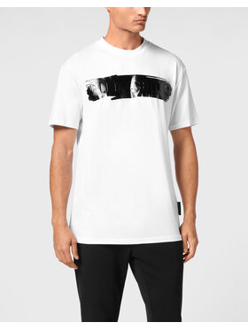Plein Sport Plein Sport T-Shirt 18771 Biały Regular Fit