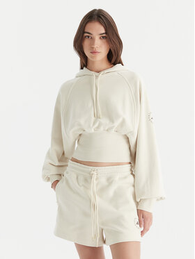 adidas by Stella McCartney adidas by Stella McCartney Bluza KA0640 Beżowy Loose Fit
