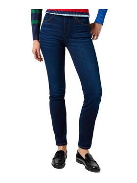Wrangler Wrangler Jeansy 112356385 Granatowy Slim Fit