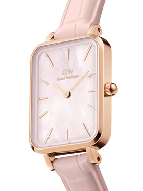 Daniel Wellington Sat Quadro Pressed DW00100508 Ružičasto Zlato