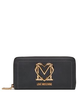 LOVE MOSCHINO LOVE MOSCHINO Veľká dámska peňaženka JC5721PP0HKG0000 Čierna