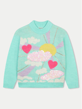 Billieblush Billieblush Светр U20461 Зелений Regular Fit